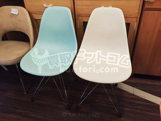 買取金額　6,000円　ハーマンミラー/HermanMiller イームズサイドシェルチェア DSR エッフェルベース